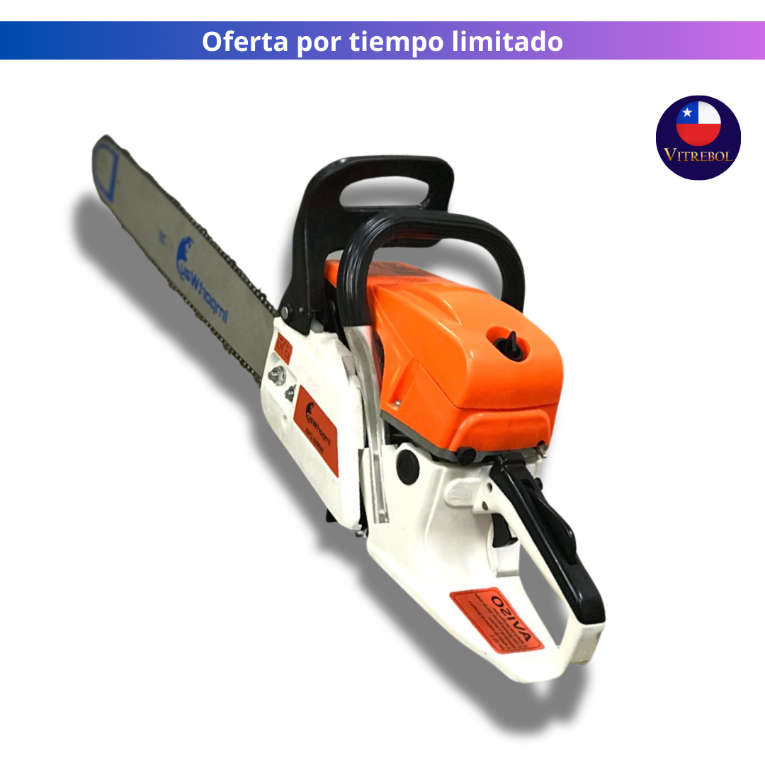 Motosierra 5200 de Gasolina: Potencia y Precisión para Cortes Impecables