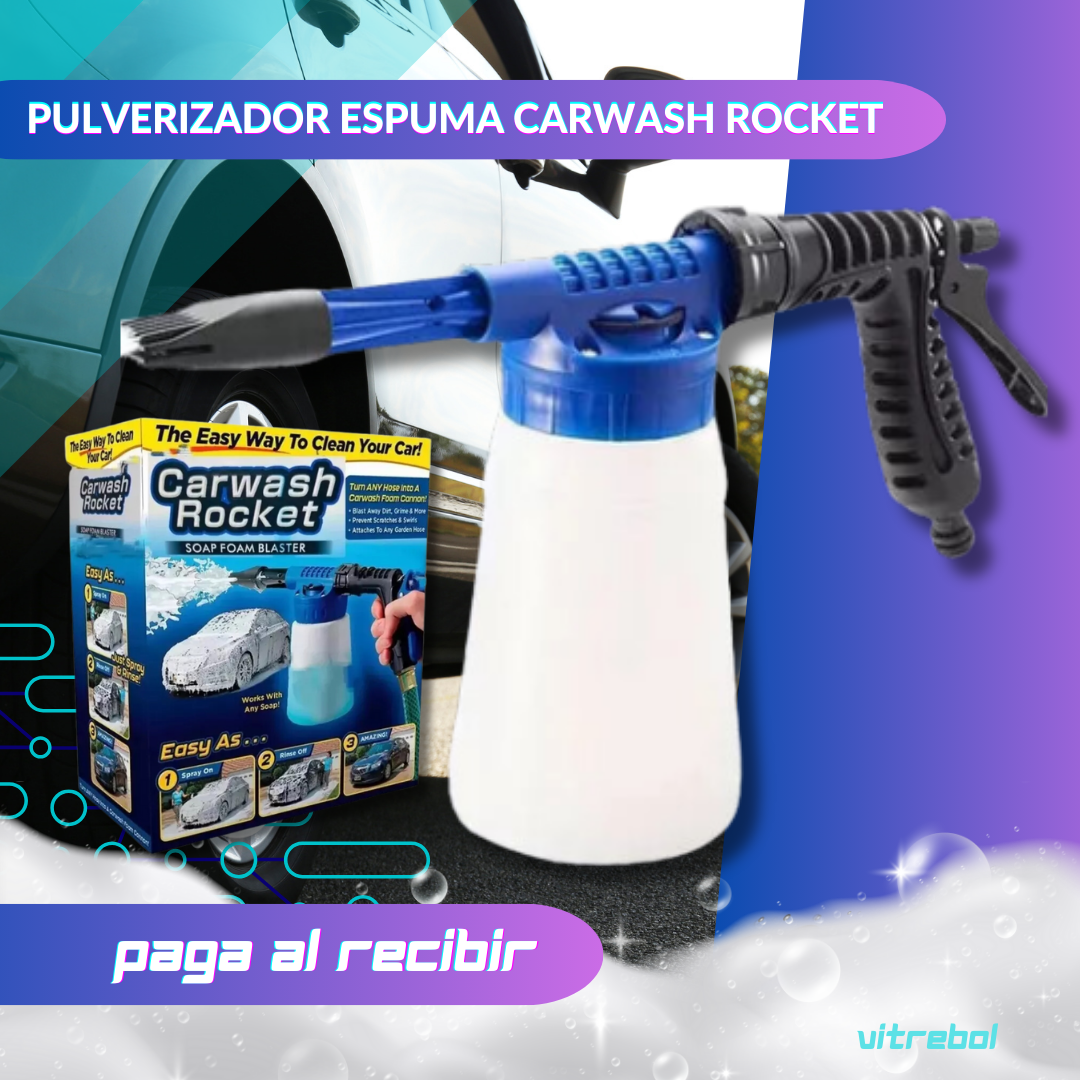 Pulverizador de Espuma de 1 Litro – ¡Lleva el lavado de tu auto al siguiente nivel!