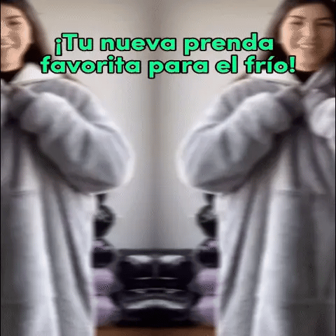 Poleron Oversize Polar Sherpa -  Talla única