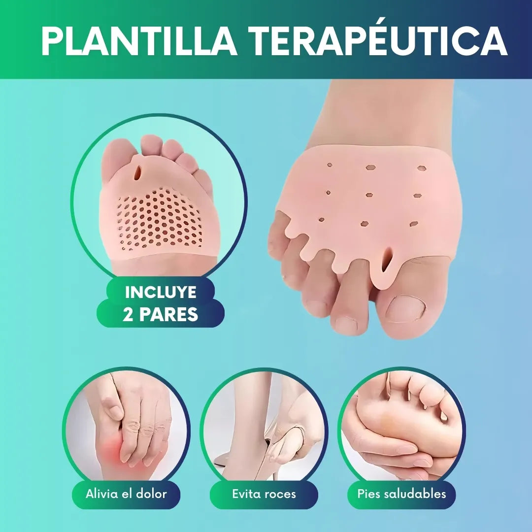 Plantilla terapéutica para tus pies - Paga 1 par - Lleva 2 pares