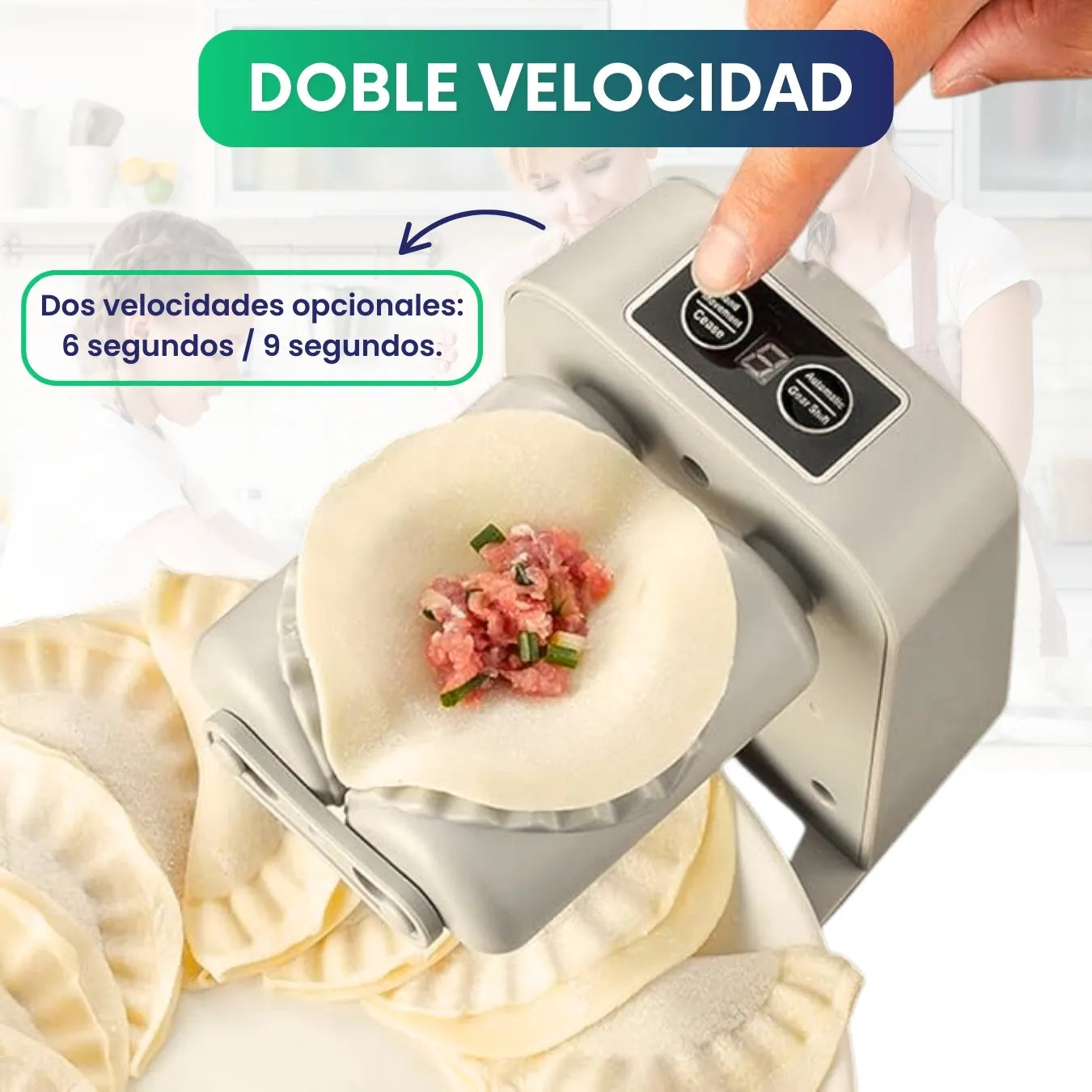 Maquina eléctrica fabricadora de empanadas
