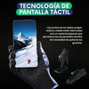 Guantes térmicos táctiles con cierre