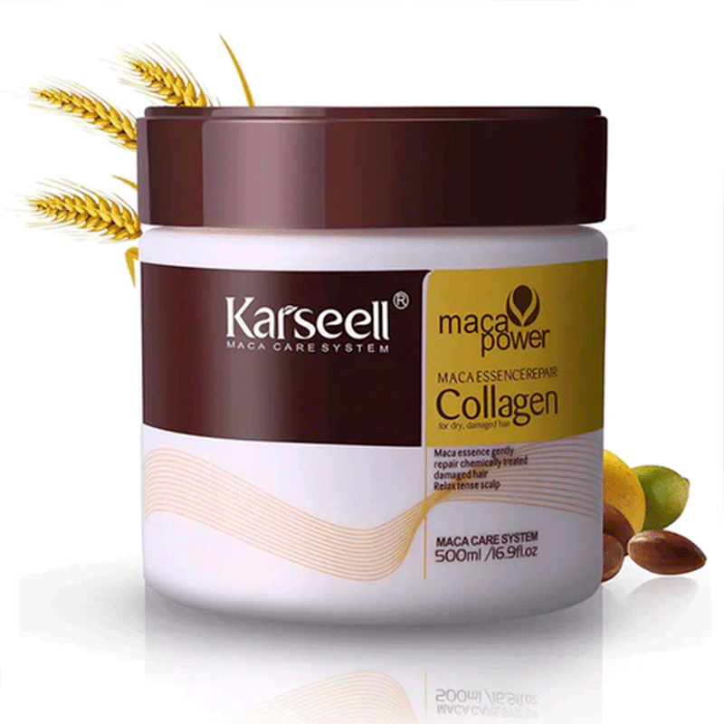 Karseell® Mascarilla Capilar de Colágeno 250 gm - Hidratación y Suavidad Profunda Para El Cabello