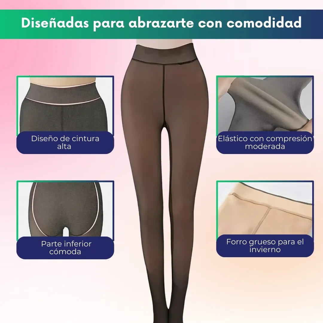 Calzas Panty Polar efecto piel - Lleva 2 Paga 1