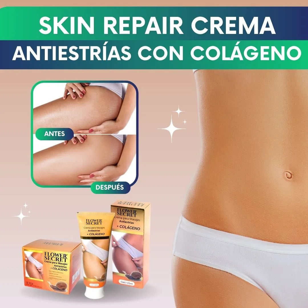 Skin Repair - Crema antiestrías con Colageno