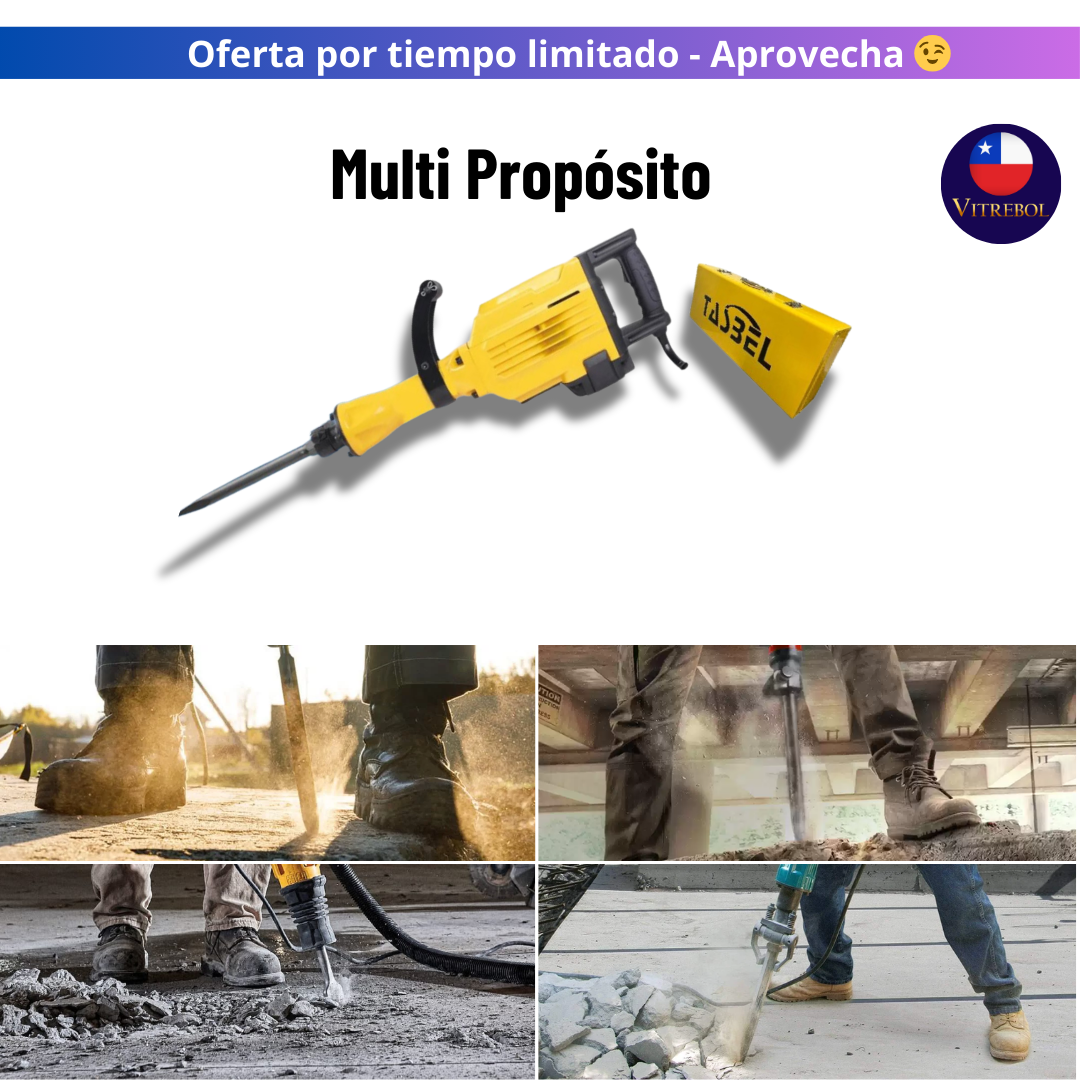 Demoledor de 3800 watts Tasbel