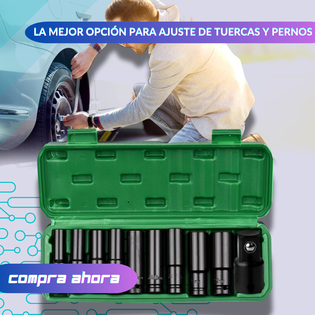 Kit de Dados de Impacto de Alta Resistencia 🔧