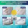 Crema limpiador de zapatillas - Devuelve el brillo