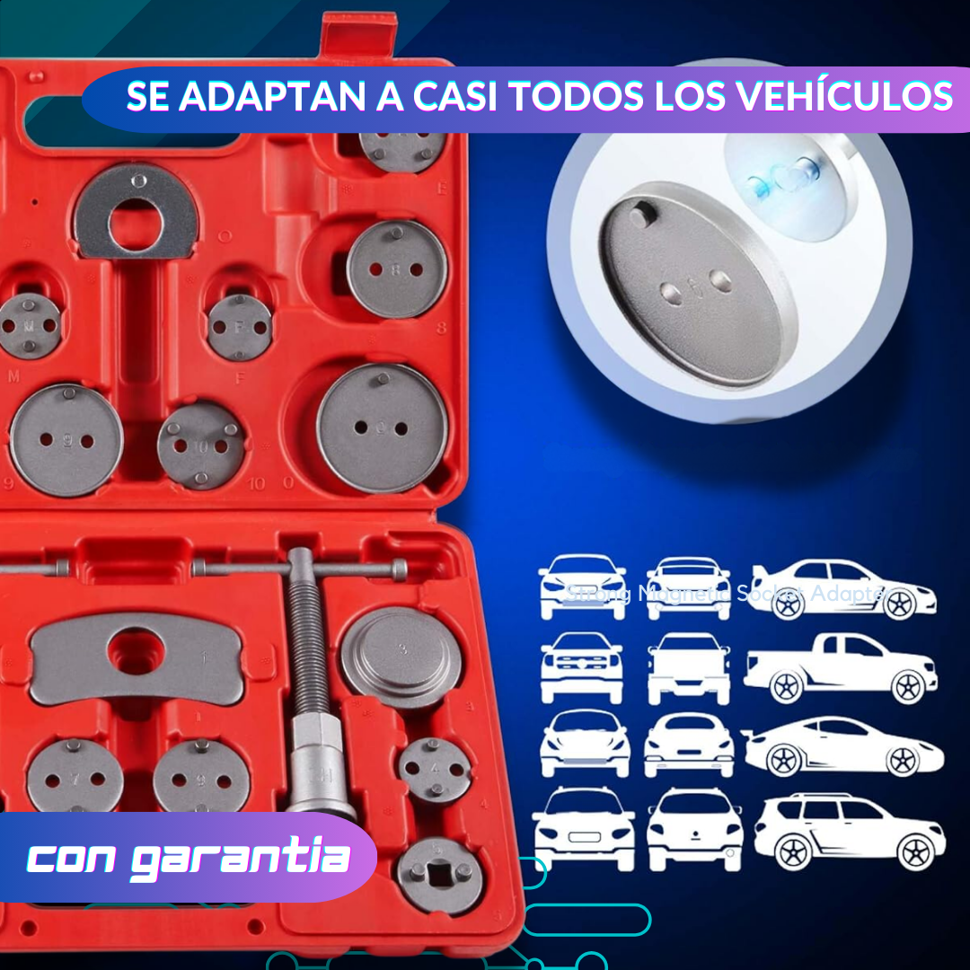 Kit de Herramienta para retroceso de Pinza y Compresión de Pistón de Freno 🔧