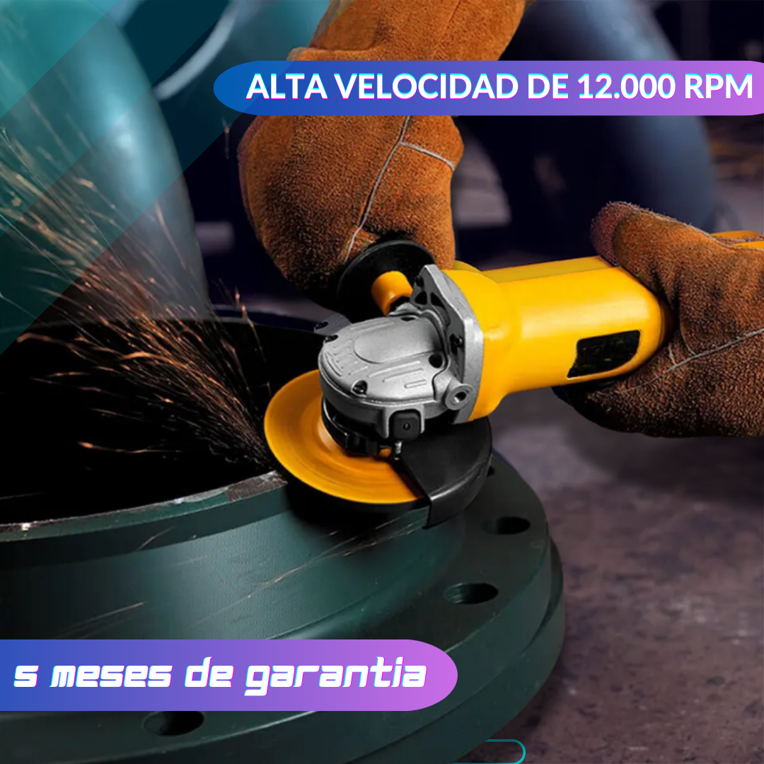 Esmeril Angular Eléctrico 220V Potente con Disco 🔧