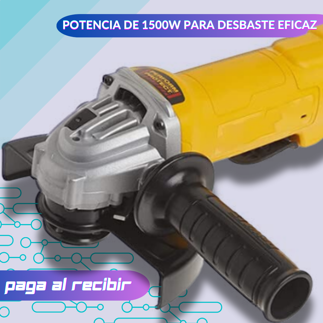 Esmeril Angular Eléctrico 220V Potente con Disco 🔧