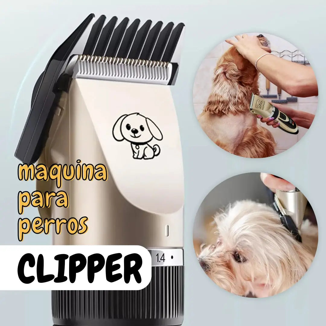 KIT Maquina de peluquería para mascotas + Accesorios