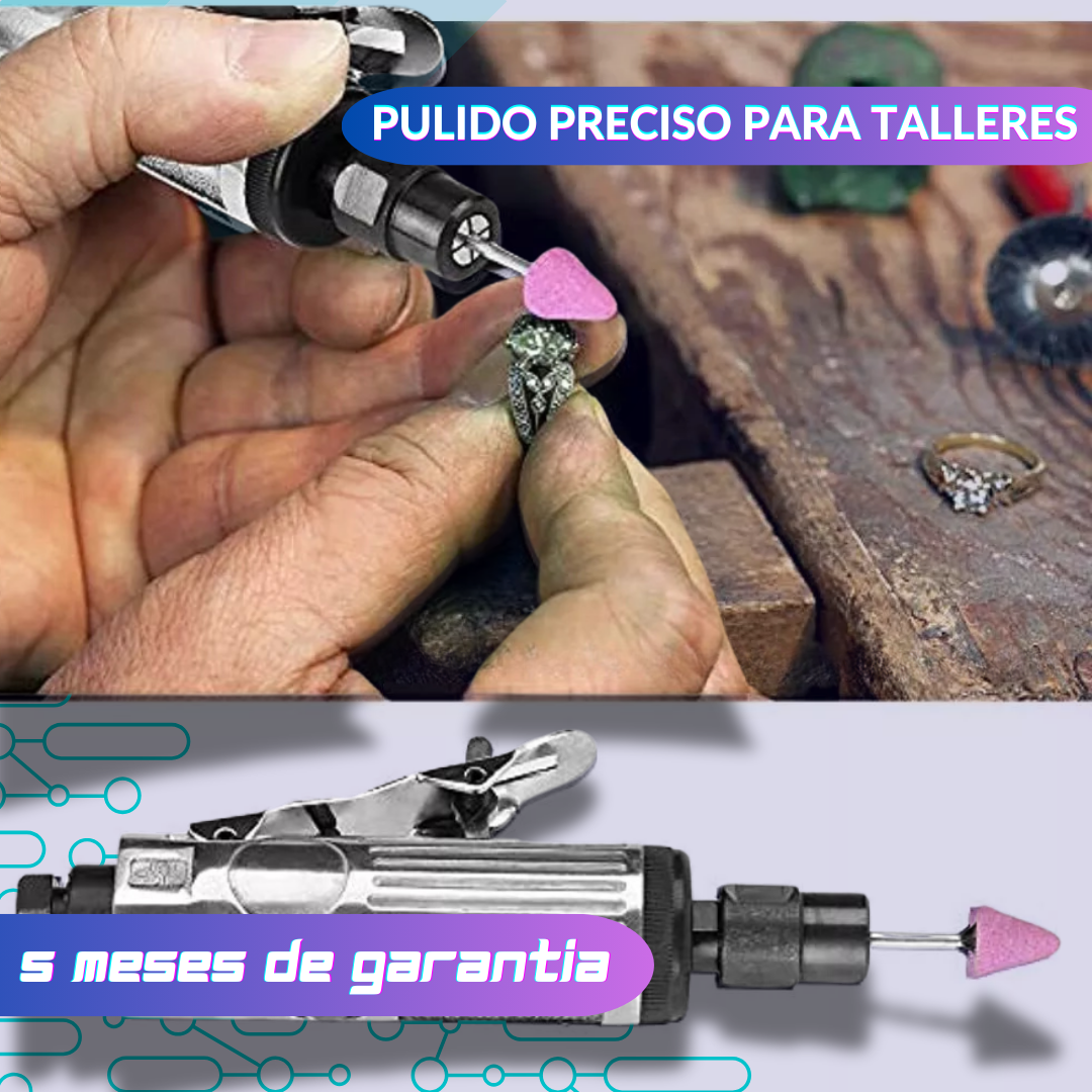 Kit Esmeril dremel: Herramientas con presión de aire de 90 PSI (6,2 barras) ⚙️