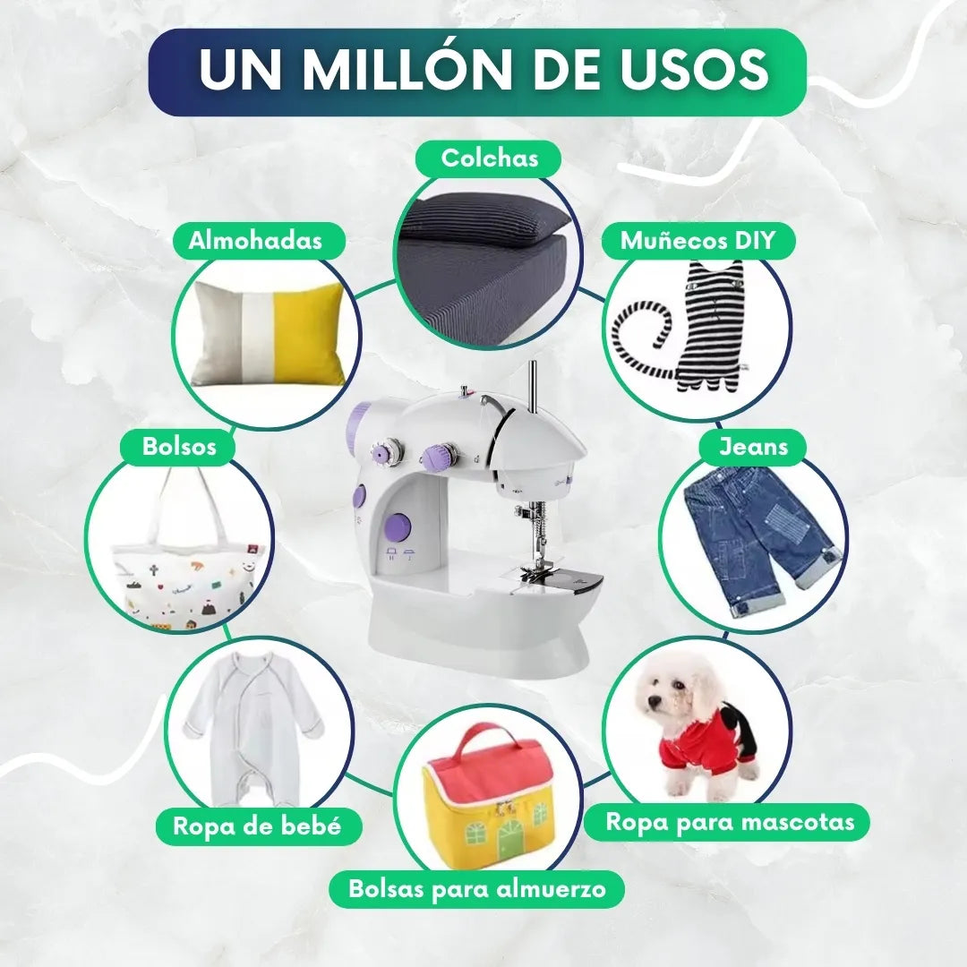 Máquina de coser portátil