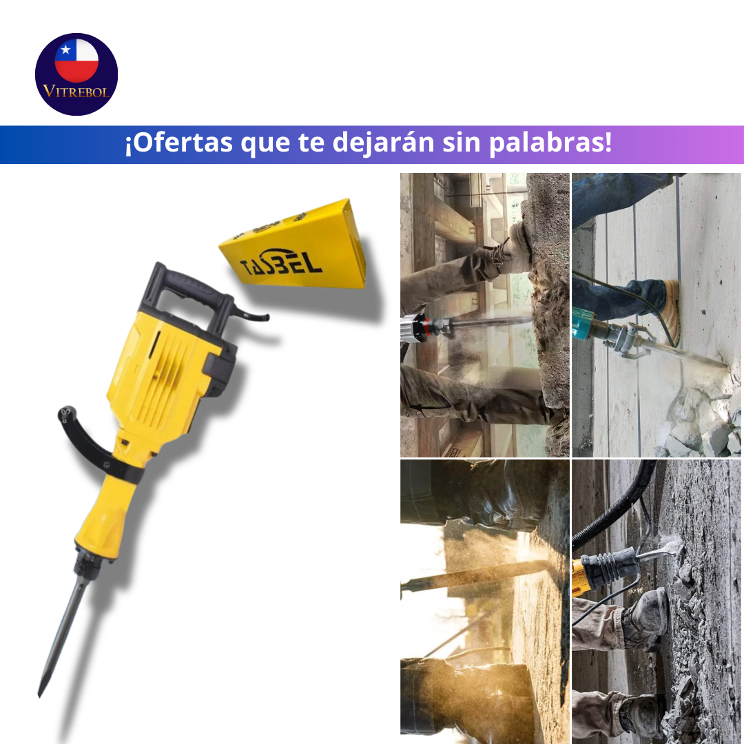 Demoledor de 3800 watts Tasbel