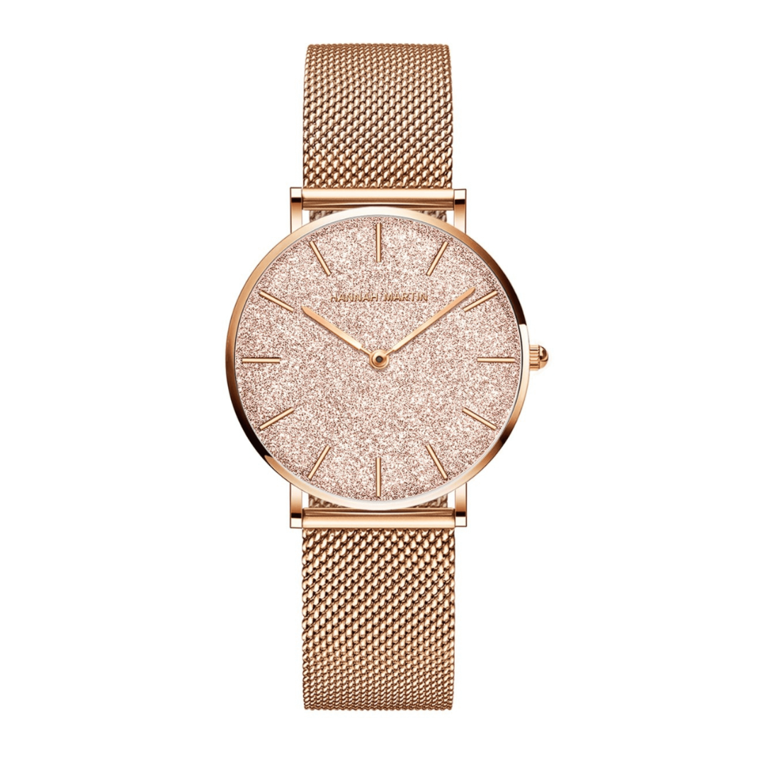 Reloj de cuarzo lunar para mujer