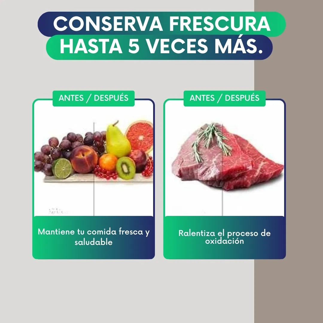 Maquina selladora al vacío + 10 bolsas de regalo