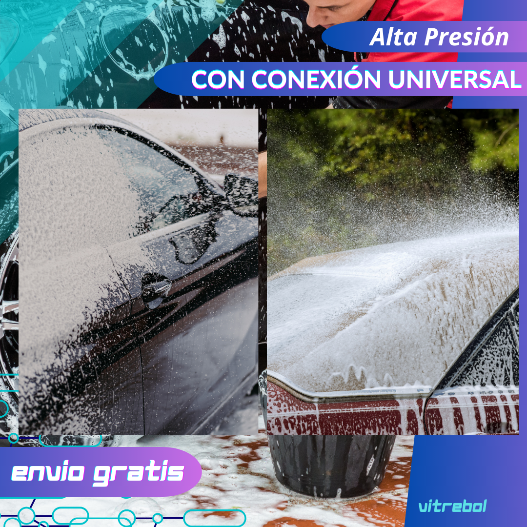 Pulverizador de Espuma de 1 Litro – ¡Lleva el lavado de tu auto al siguiente nivel!