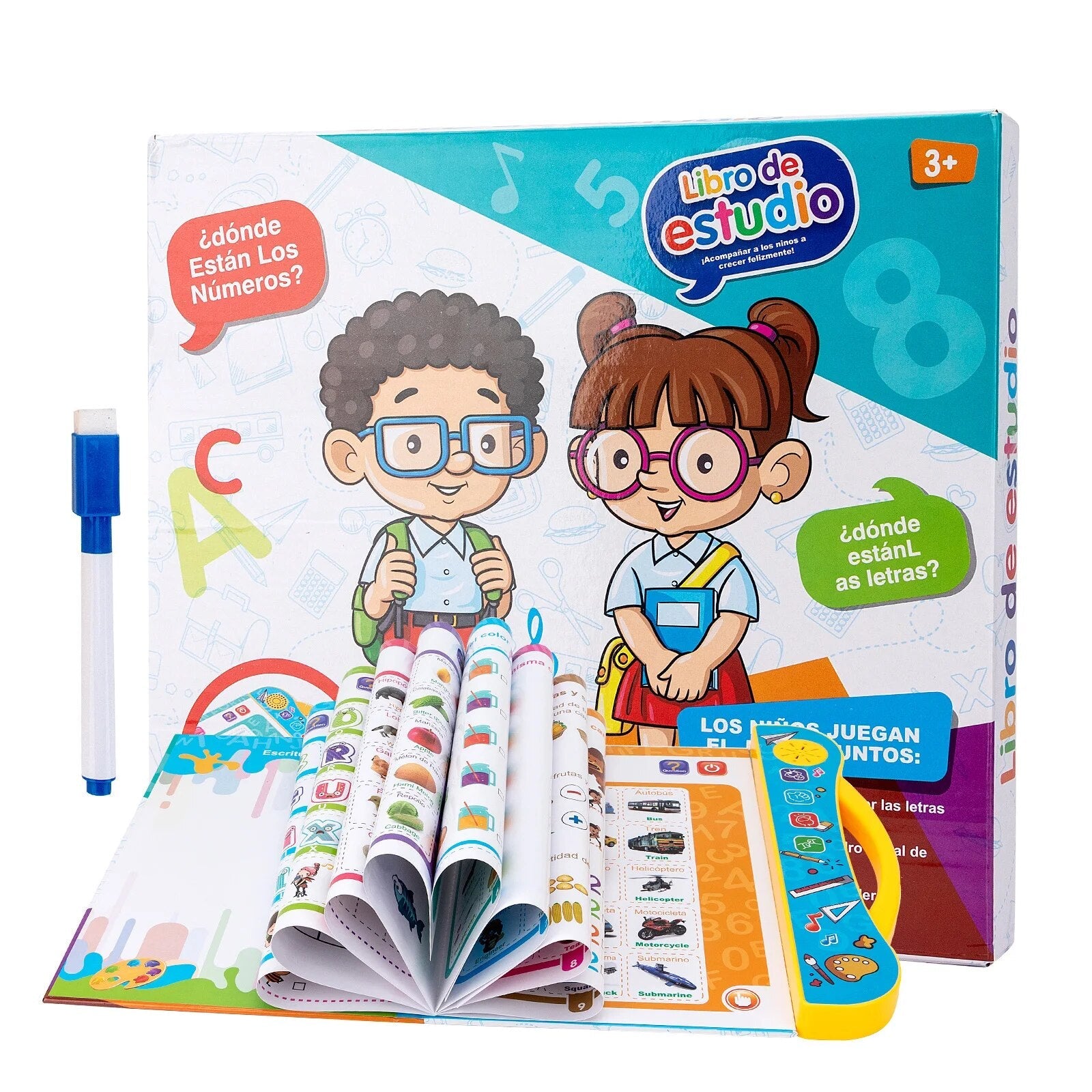 LIBRO DE ESTUDIO ELECTRÓNICO PARA NIÑOS