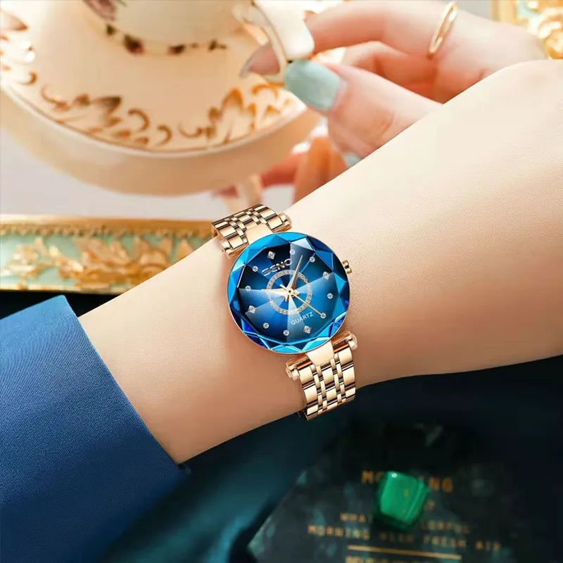 Reloj de Regalo - RELOJ STARRY DE ACERO INOXIDABLE PARA MUJER ( PAGO CONTRAENTREGA)