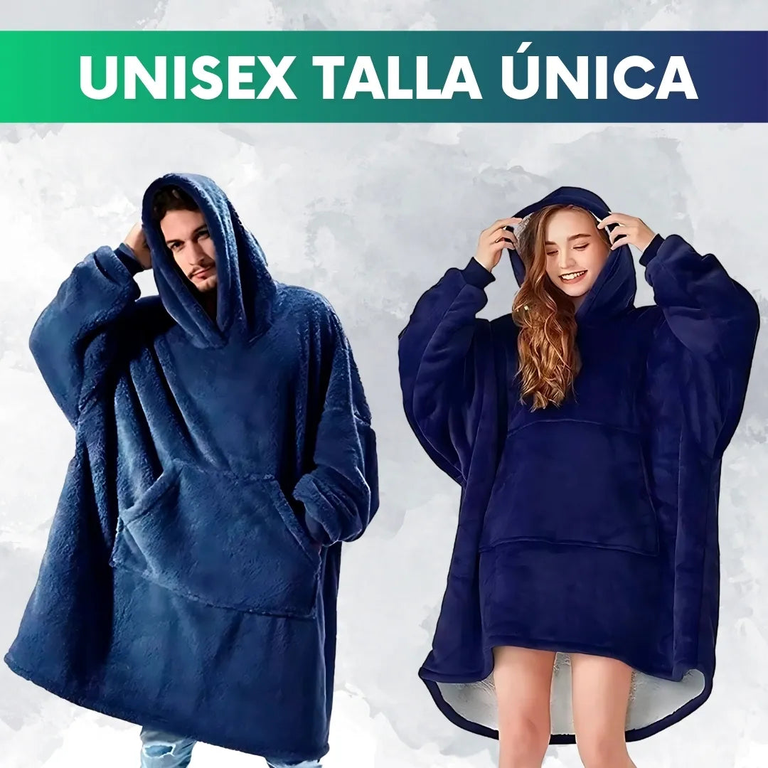 Poleron Oversize Polar Sherpa -  Talla única