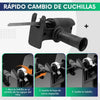 Adaptador sierra eléctrica para taladro + 3 hojas de sierra