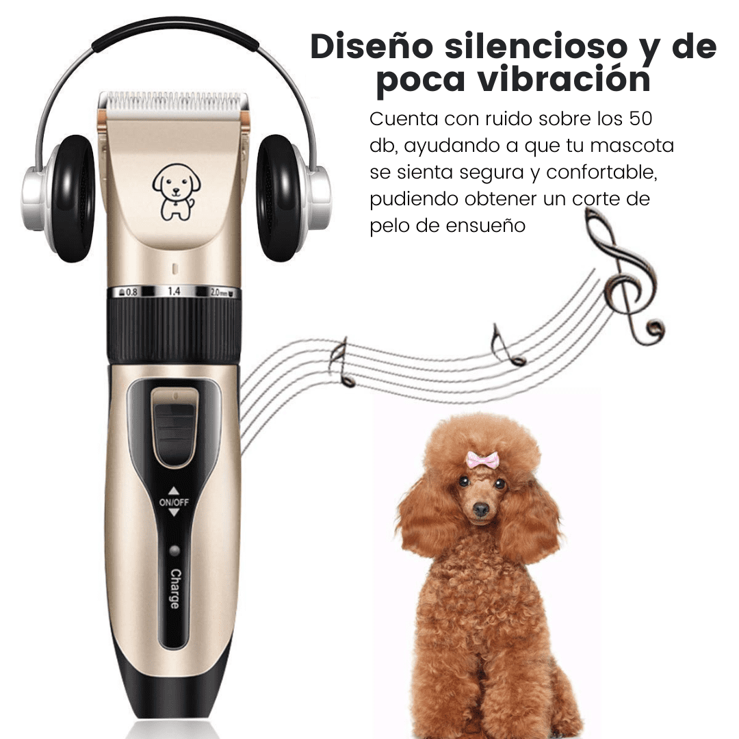 Maquina de cortar Pelo Mascota Bateria