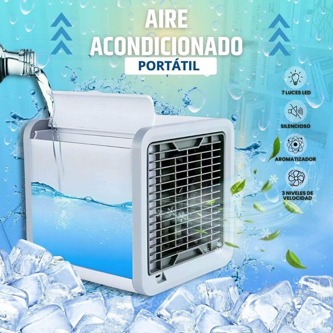 AIRE ACONDICIONADO PORTÁTIL ARTIC AIR TIPO CUBO 💦🌞 PROMOCION CIERRE DE TIENDA - ENVIO GRATIS