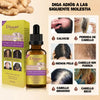 PACK ANTI CAIDA (1 SHAMPOO ORGANICO JENGIBRE + 1 ACEITE SERUM) 🌿 -  ( Pagar en Casa al recibir )