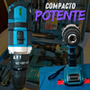 Potente Taladro Con Accesorios 98v Inalámbrico - tasbel