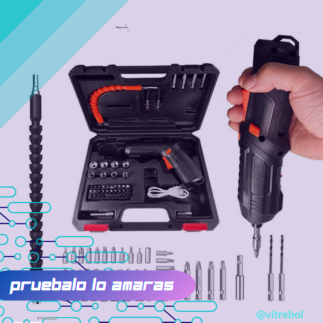 Proyectos Rápidos y Sin Complicaciones  La Magia del Destornillador Inalámbrico
