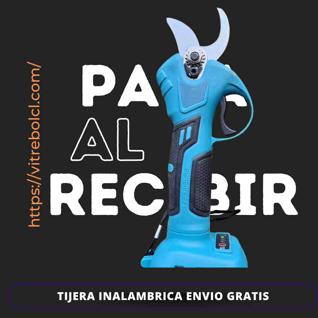 Tijeras Inalámbricas, Para un jardín perfecto