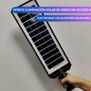 Lámpara Solar de 600 watts LED: para iluminar grandes espacios con control remoto incluido