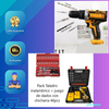 Pack Taladro Inalámbrico 98 V+ Juego Dados 46pcs