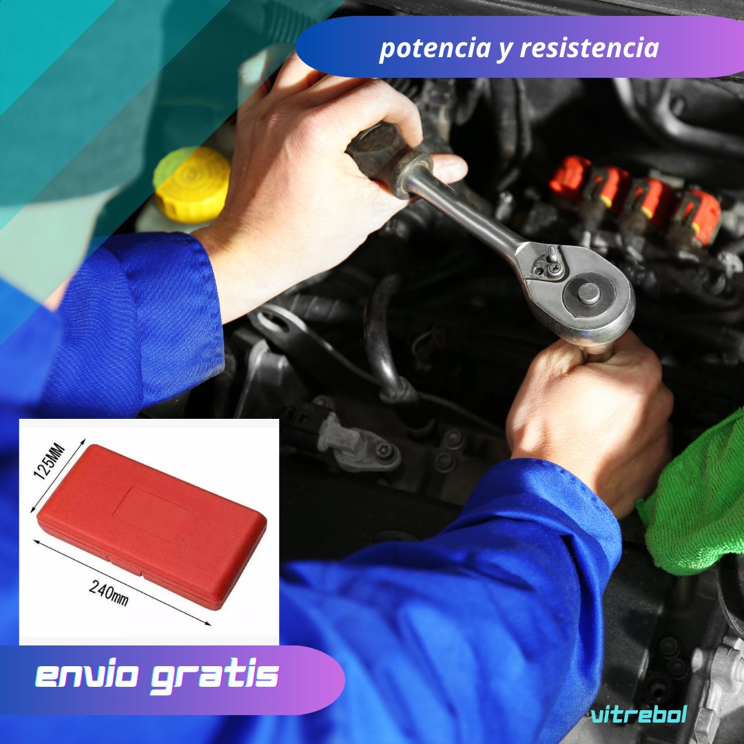 Pack Taladro Inalámbrico 98 V+ Juego Dados 46pcs