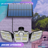 Lampara Solar con 3 Focos - Ideal para entradas o zonas sin electricidad