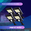 PACK FOCO SOLAR CON CONTROL REMOTO