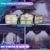 Lampara Solar con 3 Focos - Ideal para entradas o zonas sin electricidad
