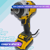 Llave de Impacto Inalámbrica y con convertidor de taladro 28V y 4 Ah con Doble Batería 🔧