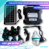 Energía Solar, Luz y Entretenimiento en un Solo Kit