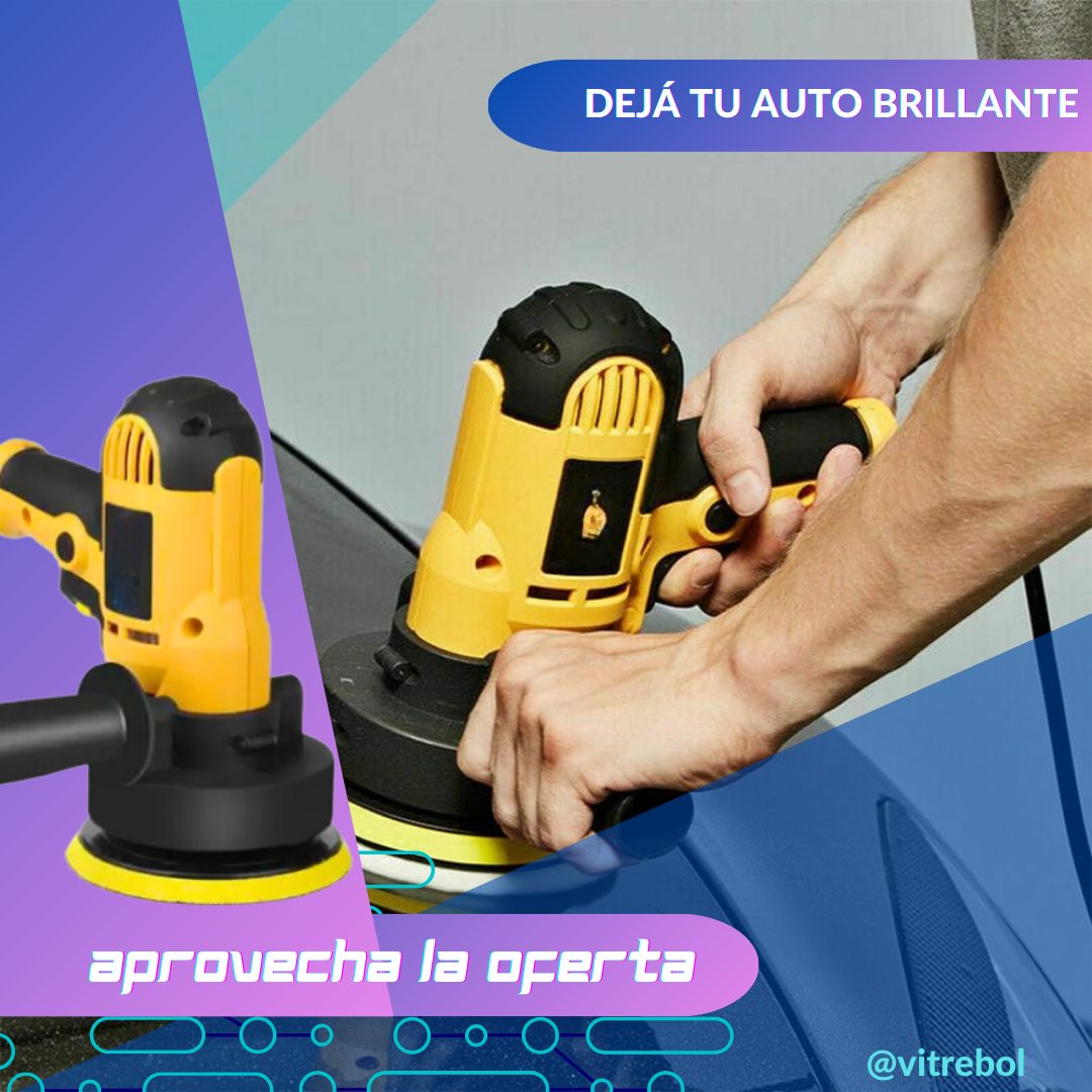 Máquina Pulidora Eléctrica 220V: POLIHER - Auto Siempre Brilloso.