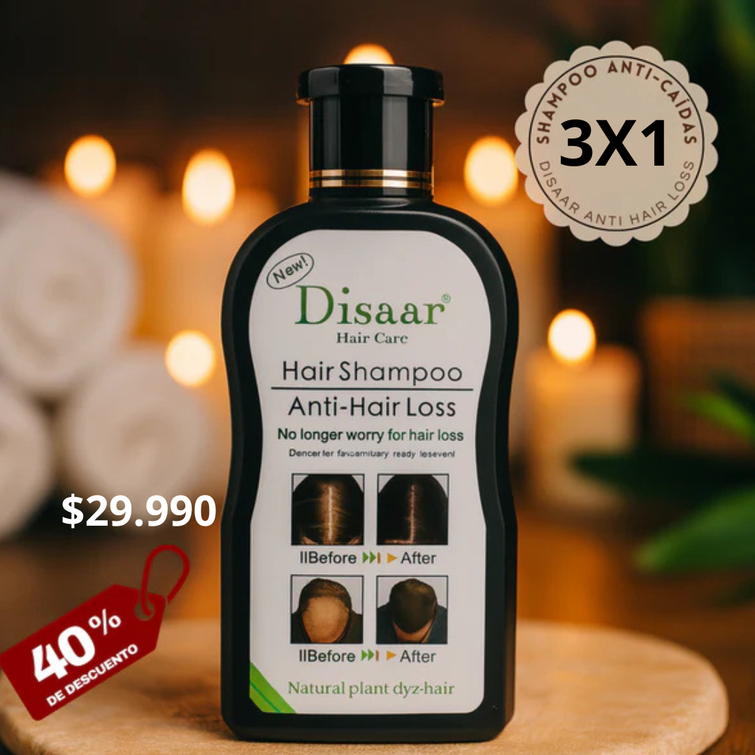 Disaar Hair Care™ - Transforma tu cabello, eleva tu confianza ✨ Lleva 3 por 29,990 CLP
