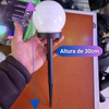 PACK 4 Estacas de carga solar - Ilumina tu jardín -Altura de 30cm