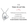 Collar Amor Eterno | Caja con Luz y Dedicatoria <span style=