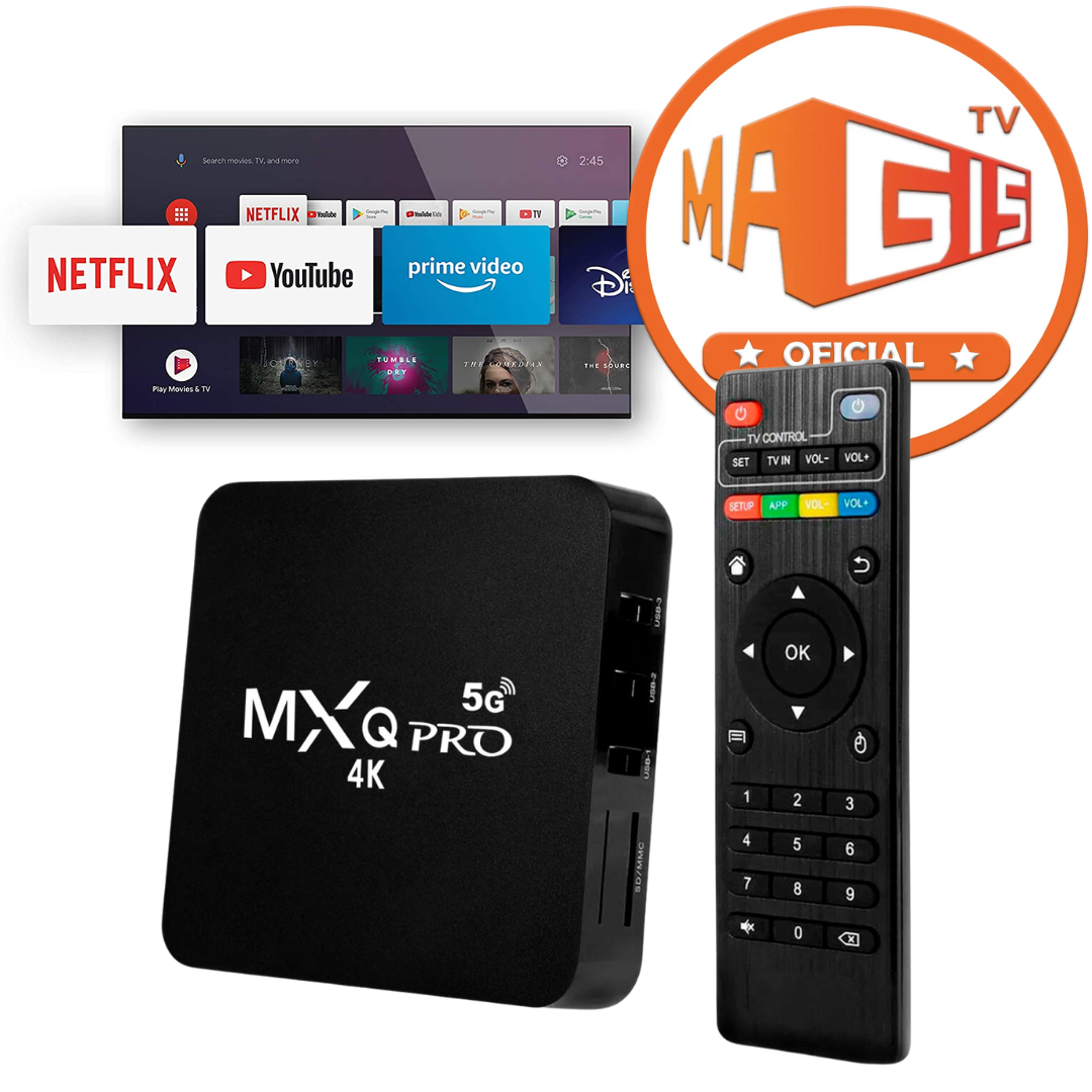 Tv Box Mxqpro 4k Magis Tv