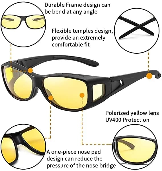 GAFAS DE CONDUCCION HD NOCHE Y DIA -( PAGO CONTRAENTREGA )