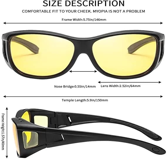 GAFAS DE CONDUCCION HD NOCHE Y DIA -( PAGO CONTRAENTREGA )