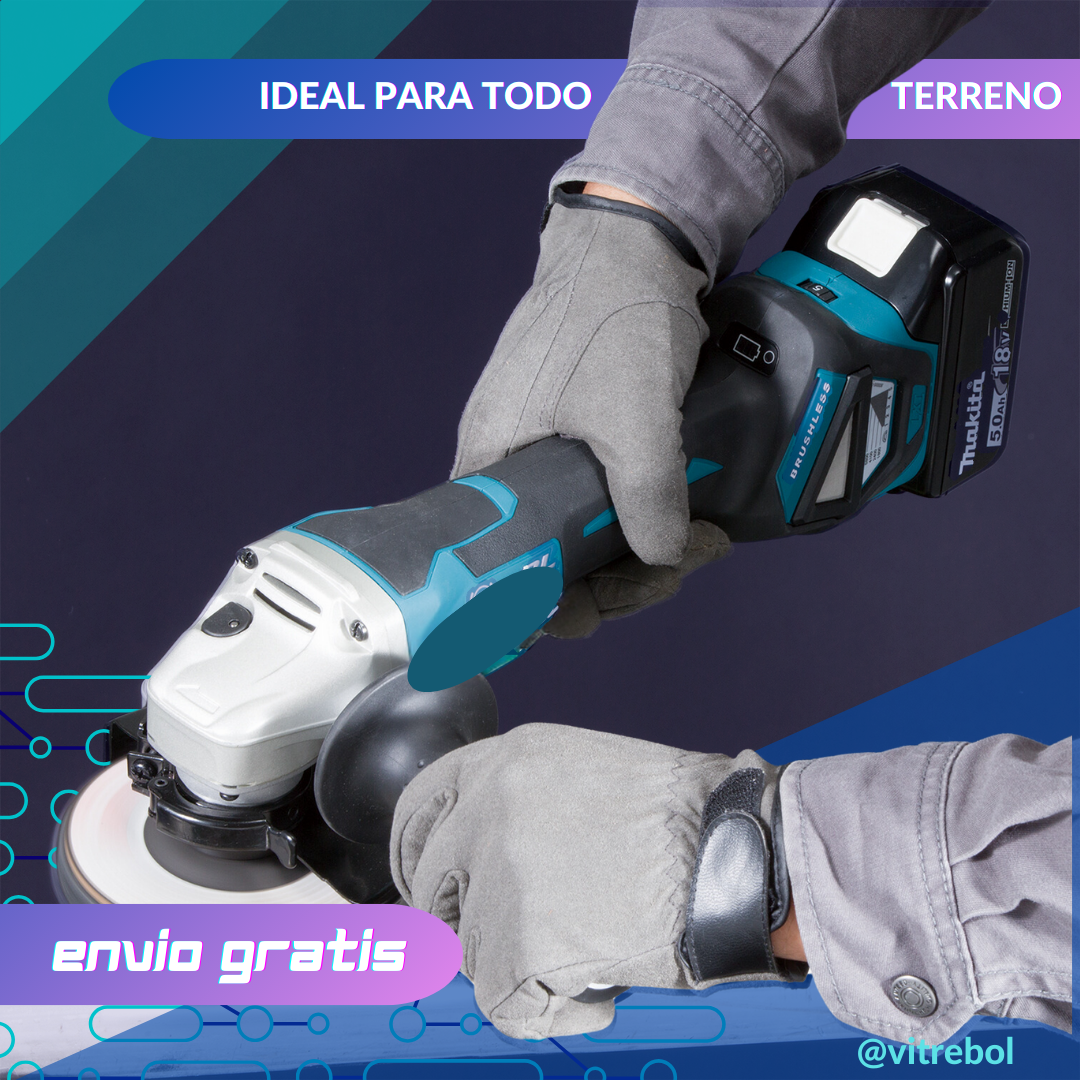 Set de Herramientas Inalámbricas de 98V: Llave de Impacto y Esmeril – Potencia y Versatilidad en un Solo Kit 🔧⚡✨