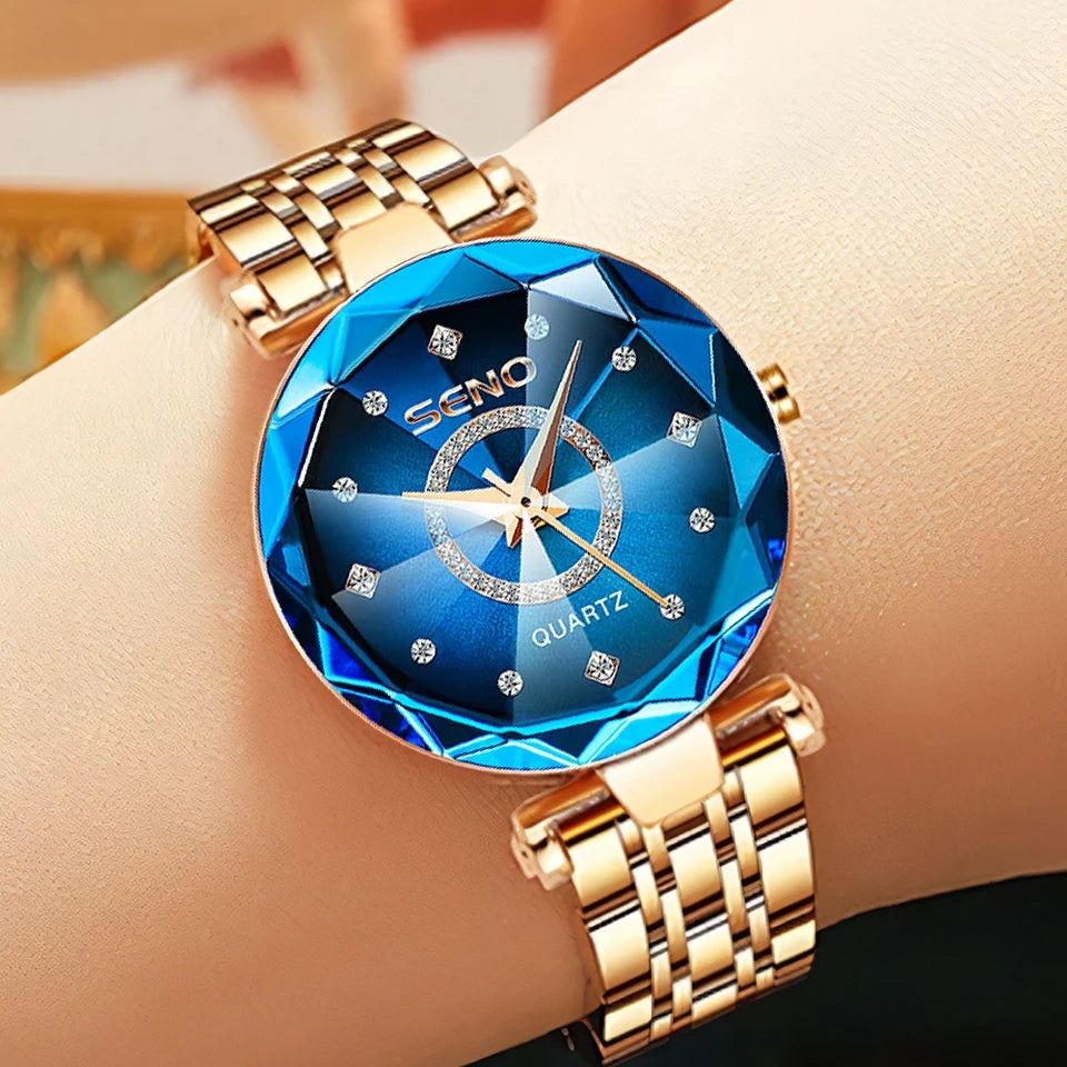 Reloj de Regalo - RELOJ STARRY DE ACERO INOXIDABLE PARA MUJER ( PAGO CONTRAENTREGA)