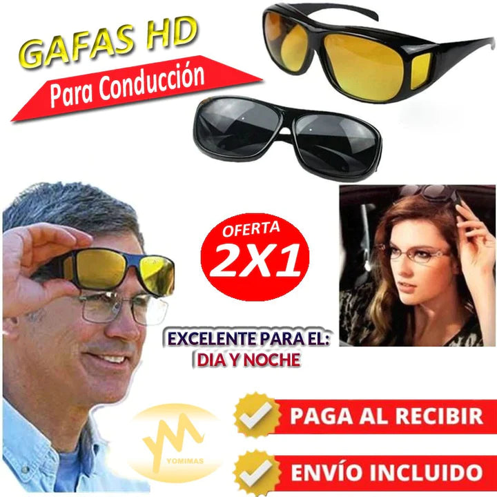 GAFAS DE CONDUCCION HD NOCHE Y DIA -( PAGO CONTRAENTREGA )